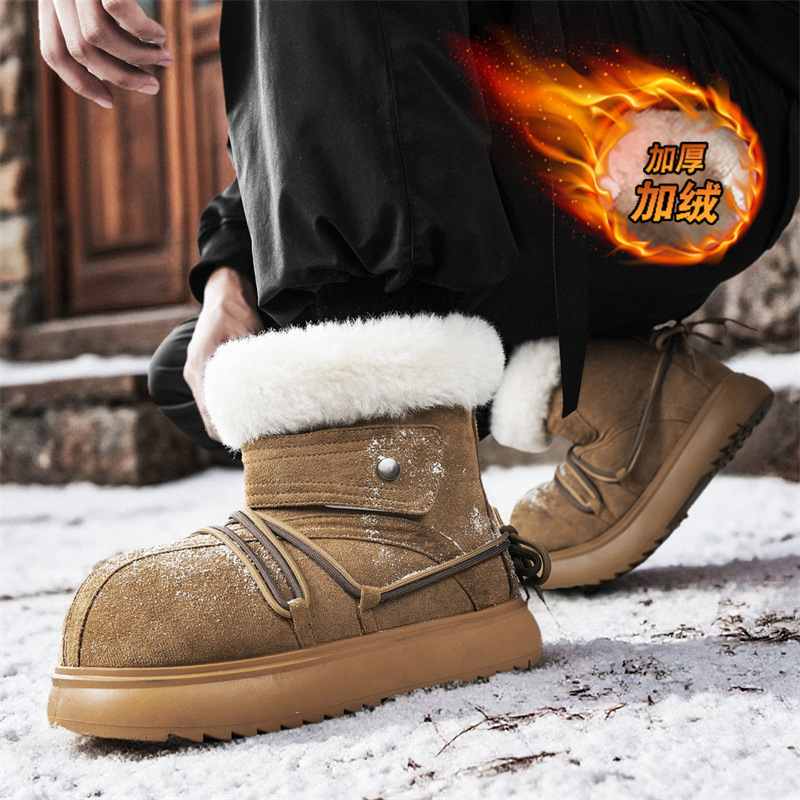 2025 New Winter Men Snow Boots - Sneaker Zone 评论和价格