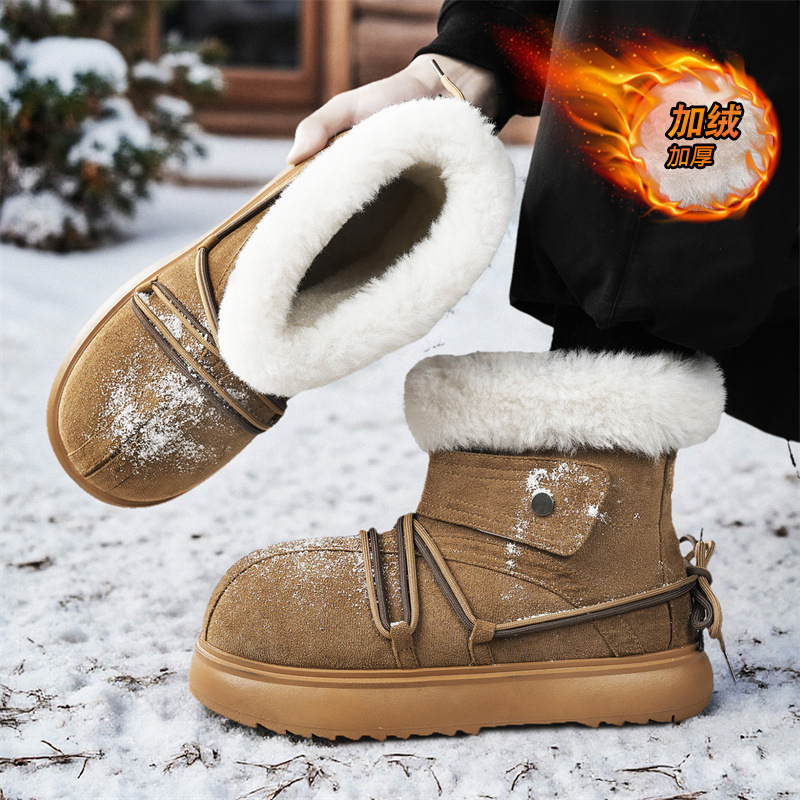 2025 New Winter Men Snow Boots - Sneaker Zone 评论和价格