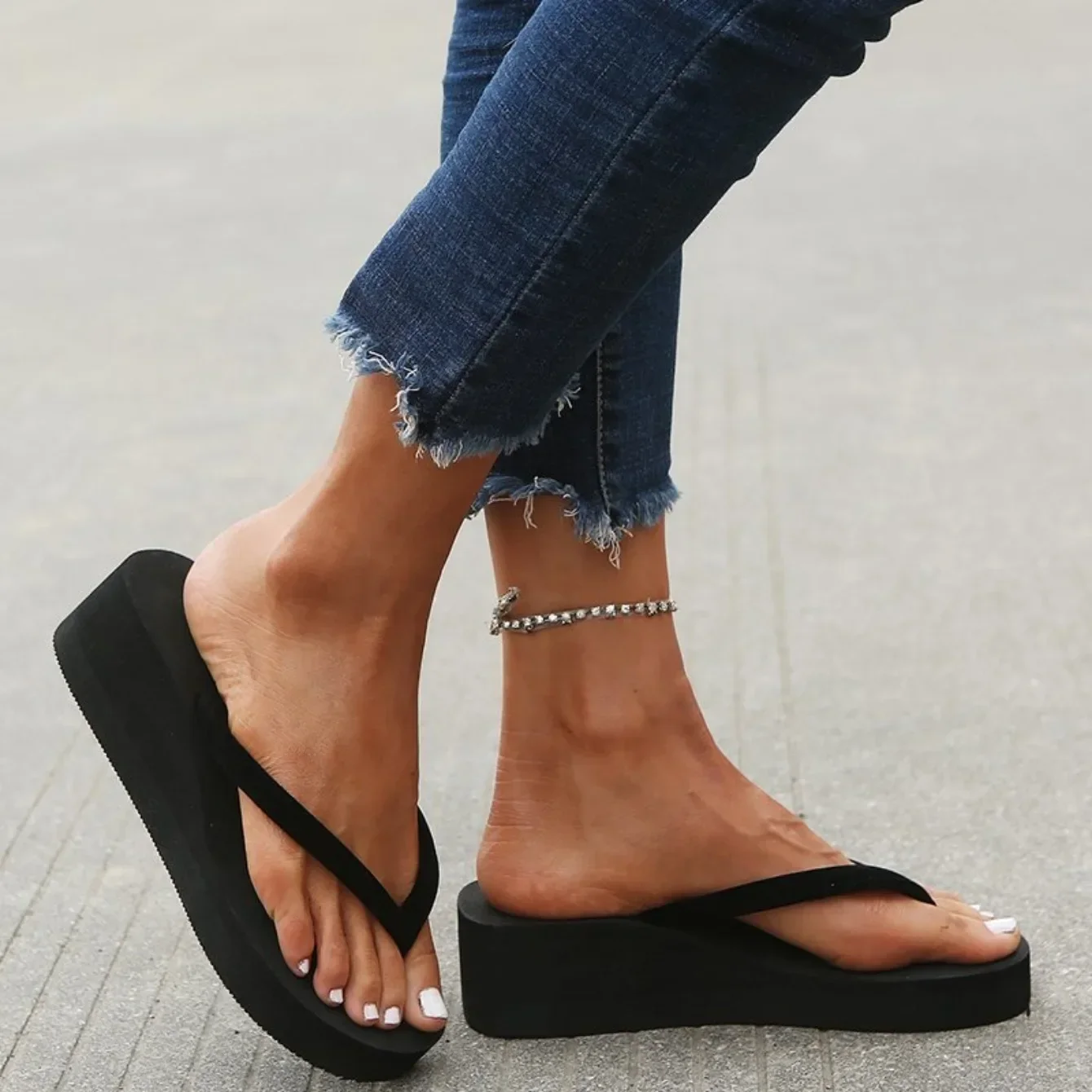 Slippers Summer Shoes Women We - Insole Memory Foam 评论和价格