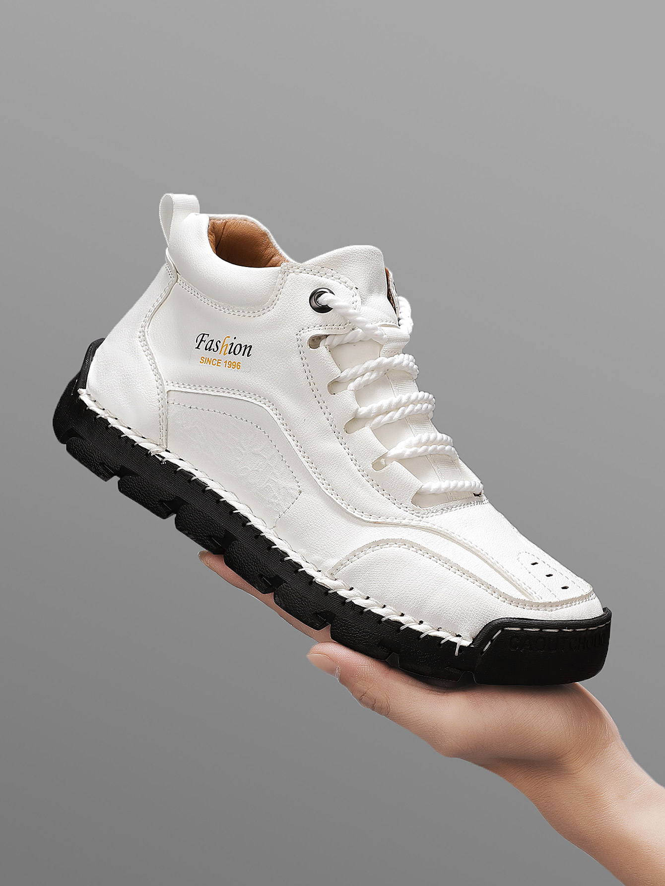 Men's Handmade Mid-Top Casual  - Sneaker Zone 评论和价格